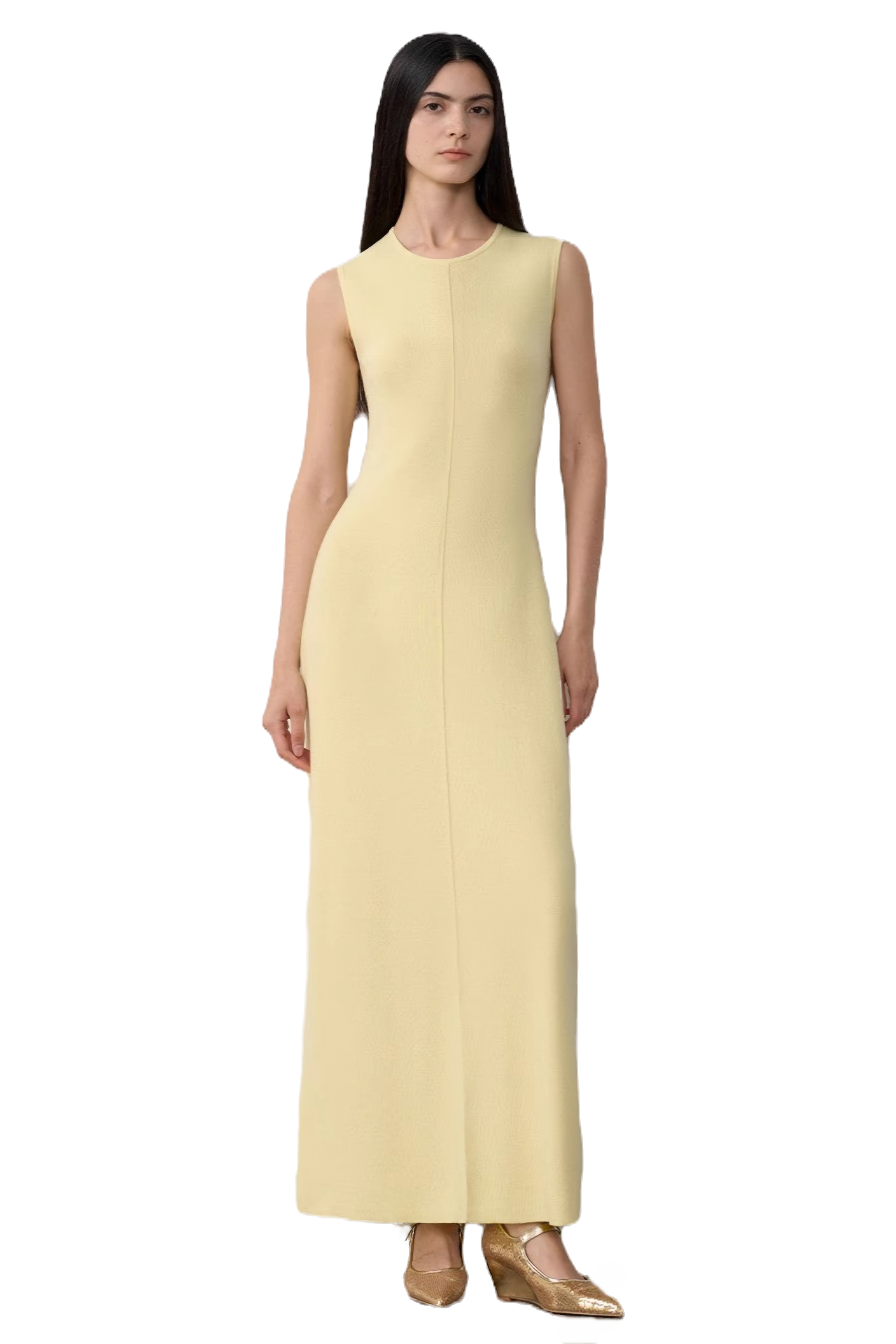 Firelady Fur "Island Letters" Limited Edition Merino Wool Knit Dress