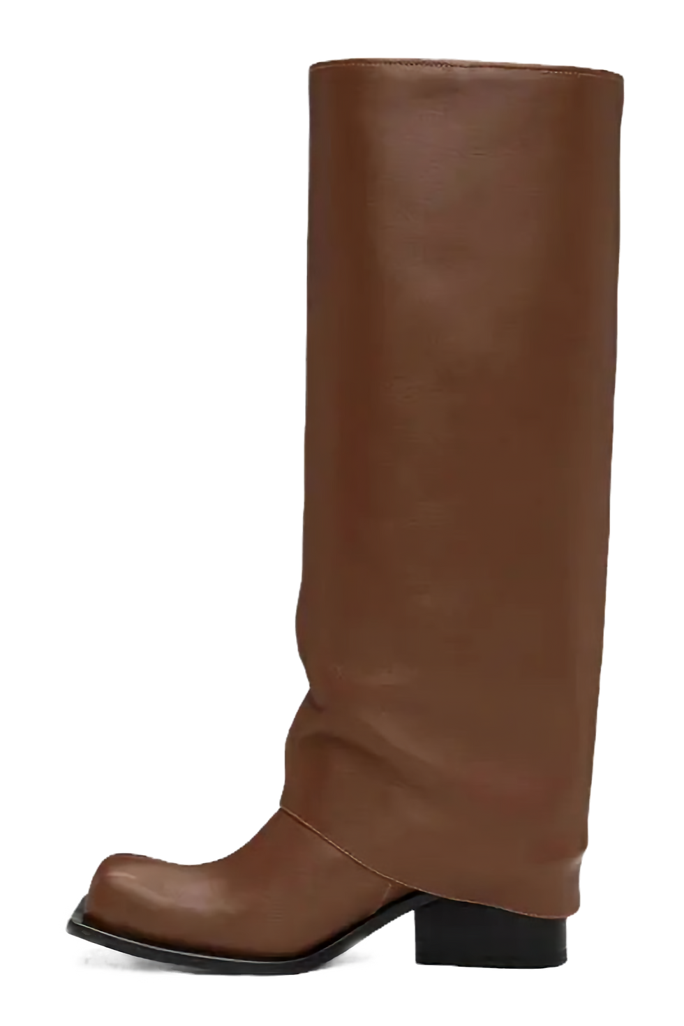 Thumbnail: Marigold Shadows Baddie Barrel Boot - Brown