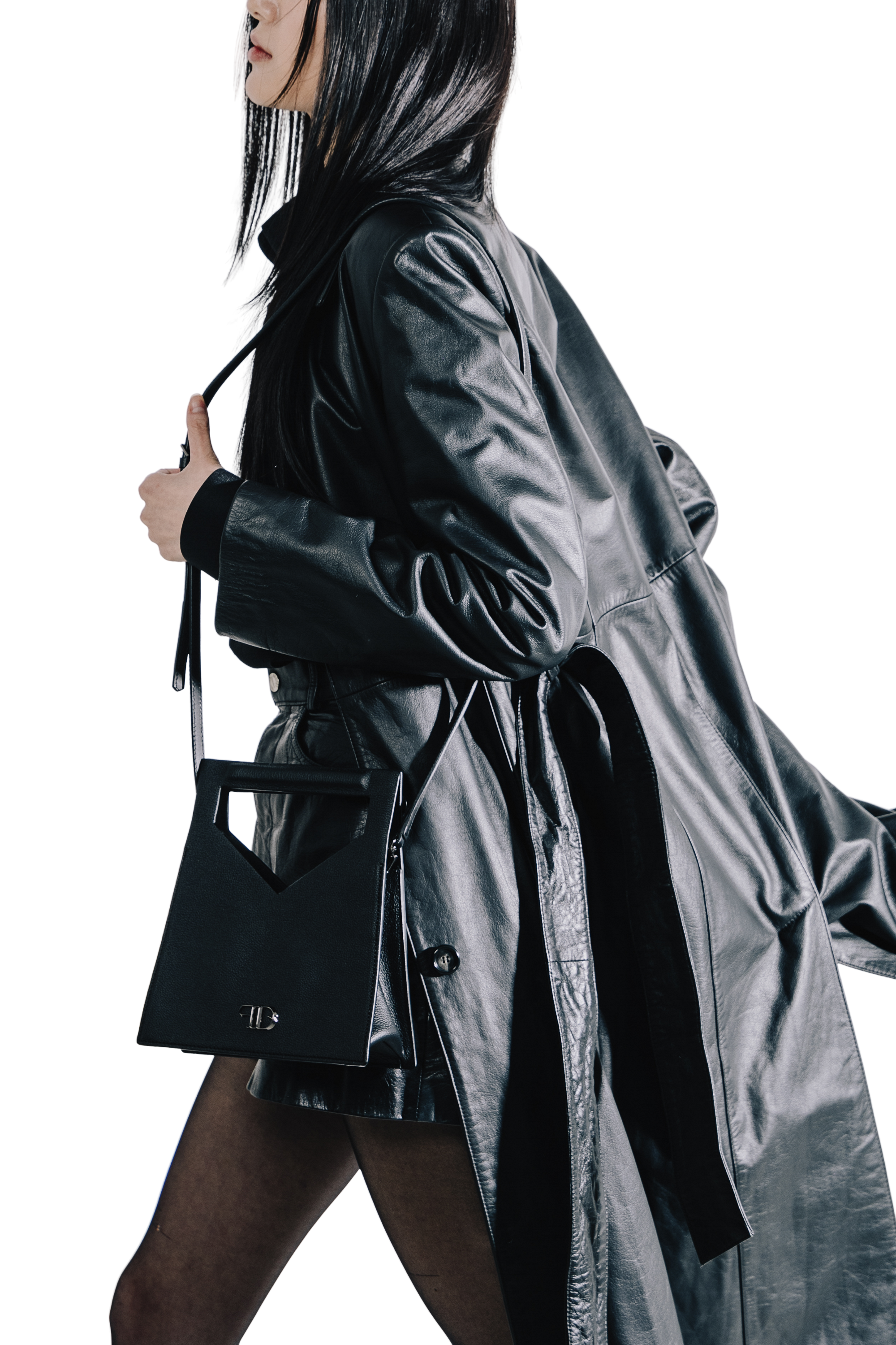 Furthest Death Officer Bag in Black