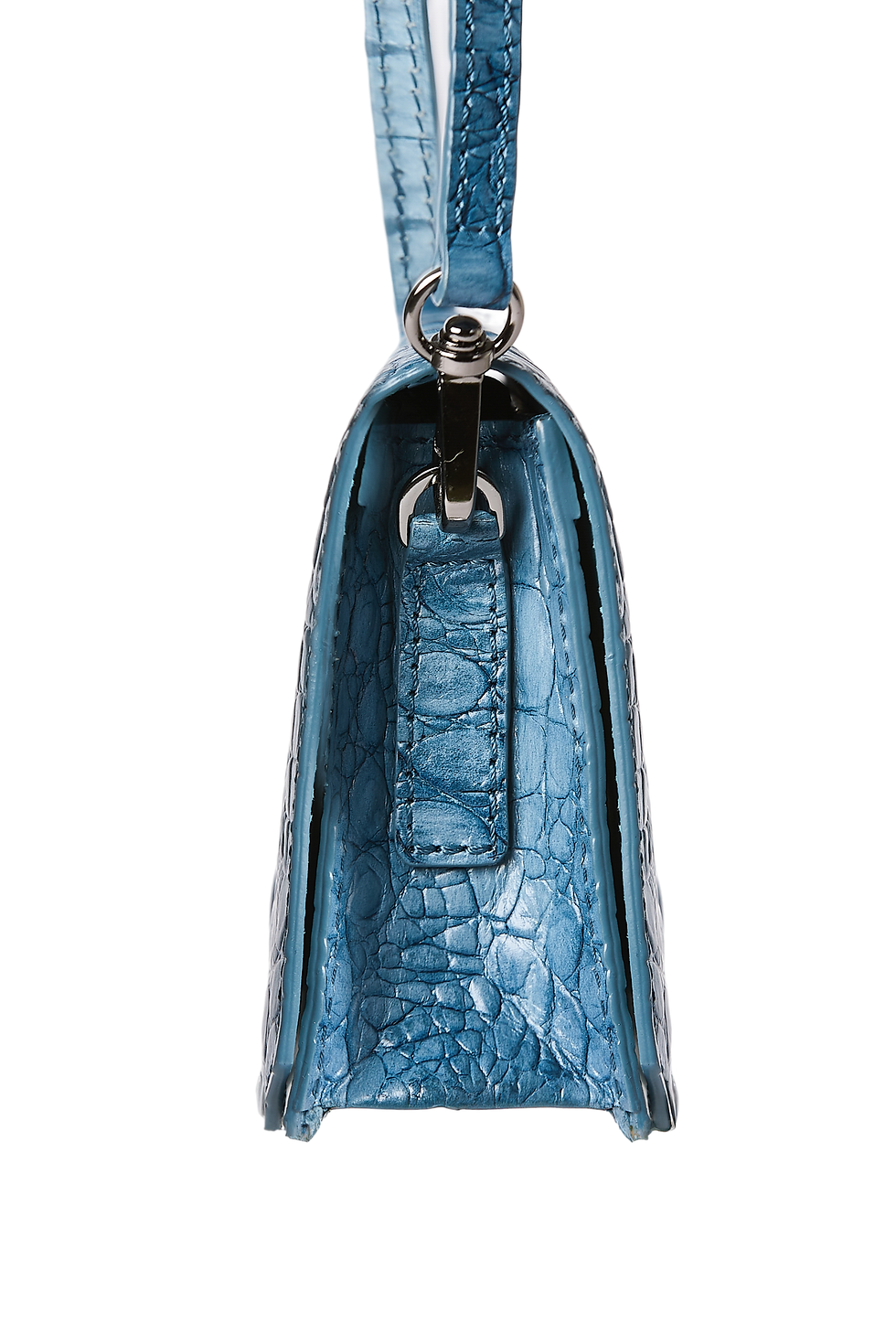 Thumbnail: Furthest Death De Armor Mini Bag in Blue Crocodile