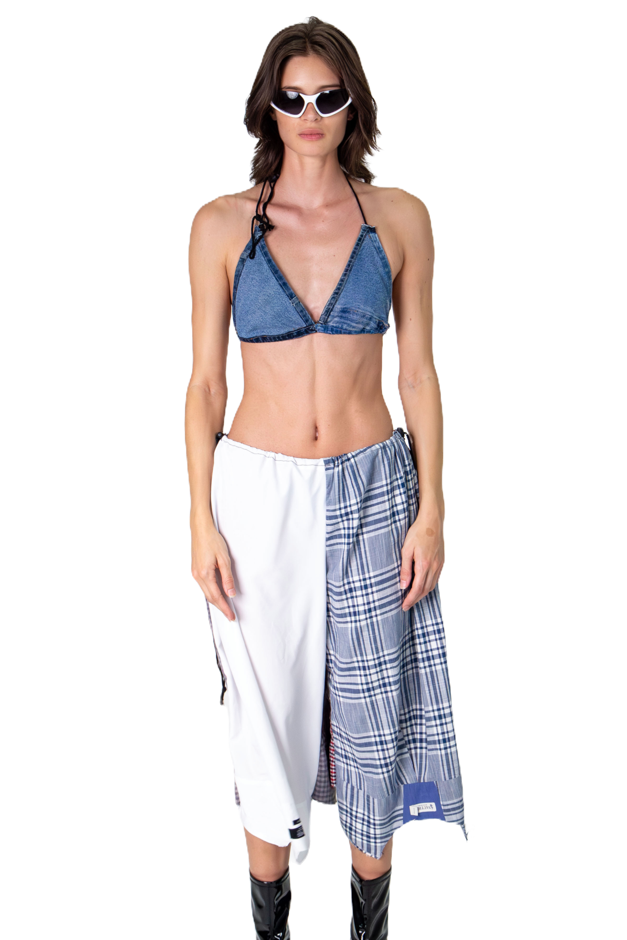 VLACKBOOK Patchwork Culotte