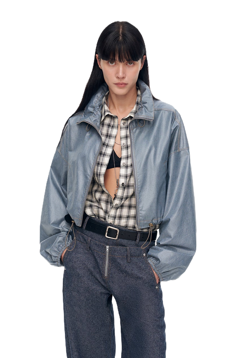 Thumbnail: Firelady Fur "Blues Notes" Lightweight Outdoor Jacket
