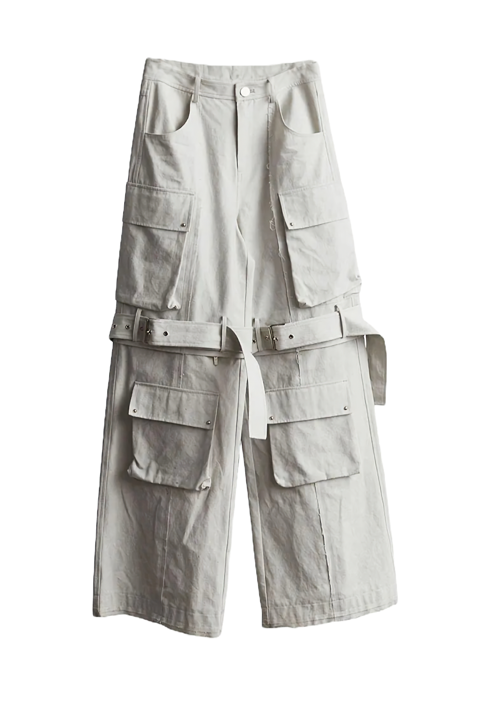 Thumbnail: Marigold Shadows Radat Buckle Cargo Pants