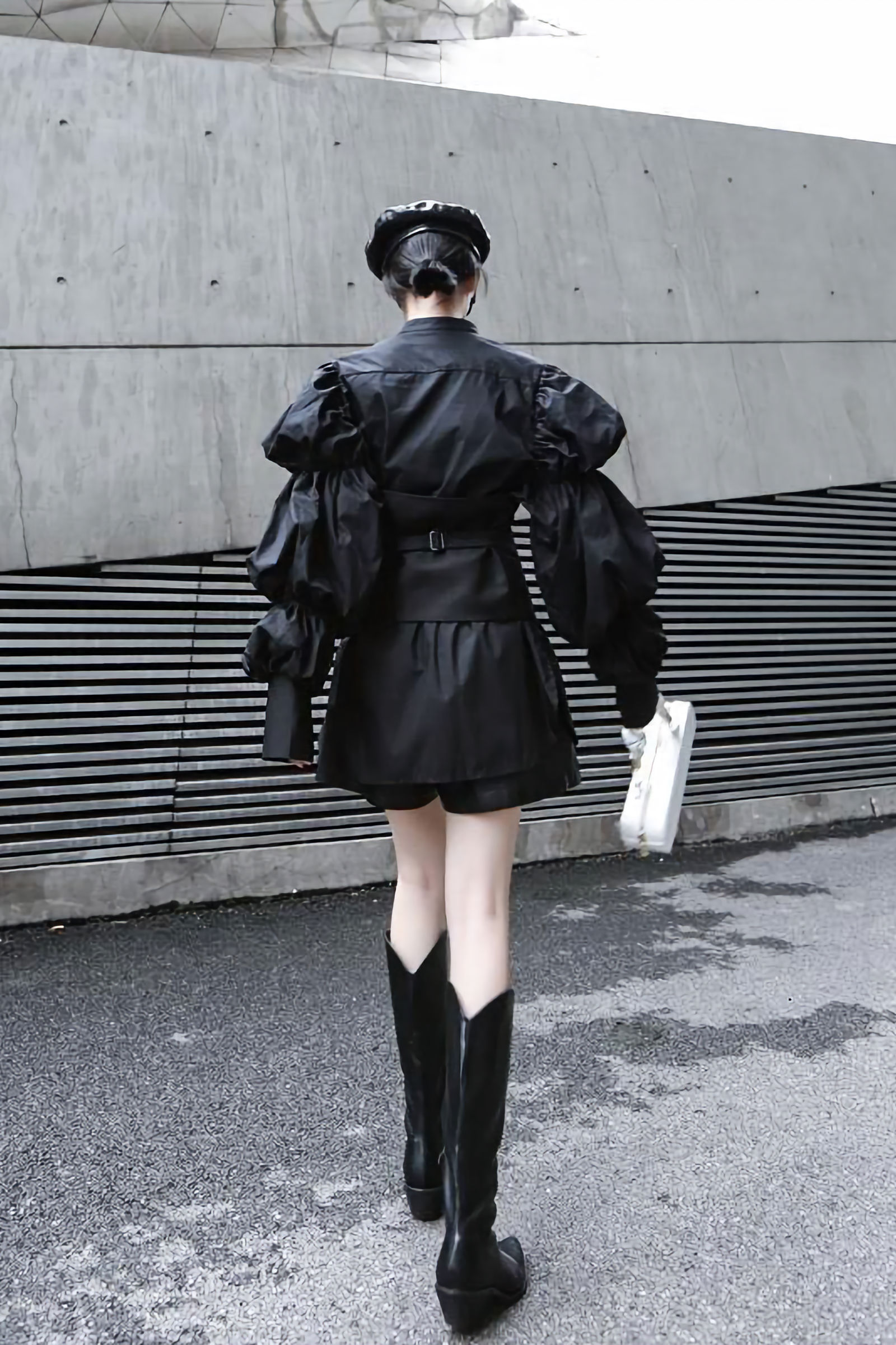 Marigold Shadows Structured Waist Vest