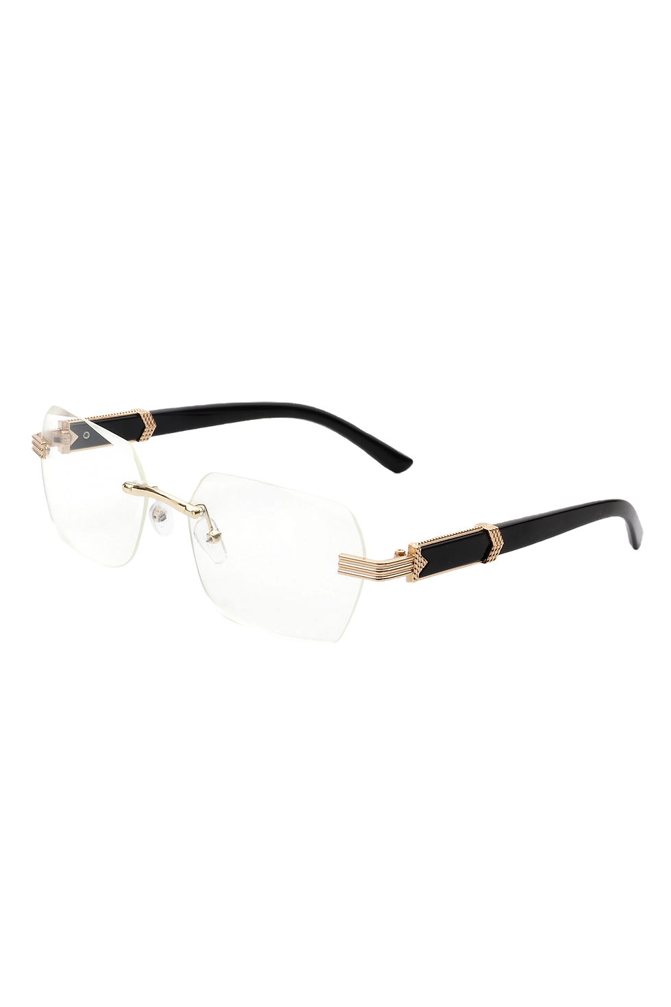 Thumbnail: Cramilo Eyewear Rimless Square Sunglasses