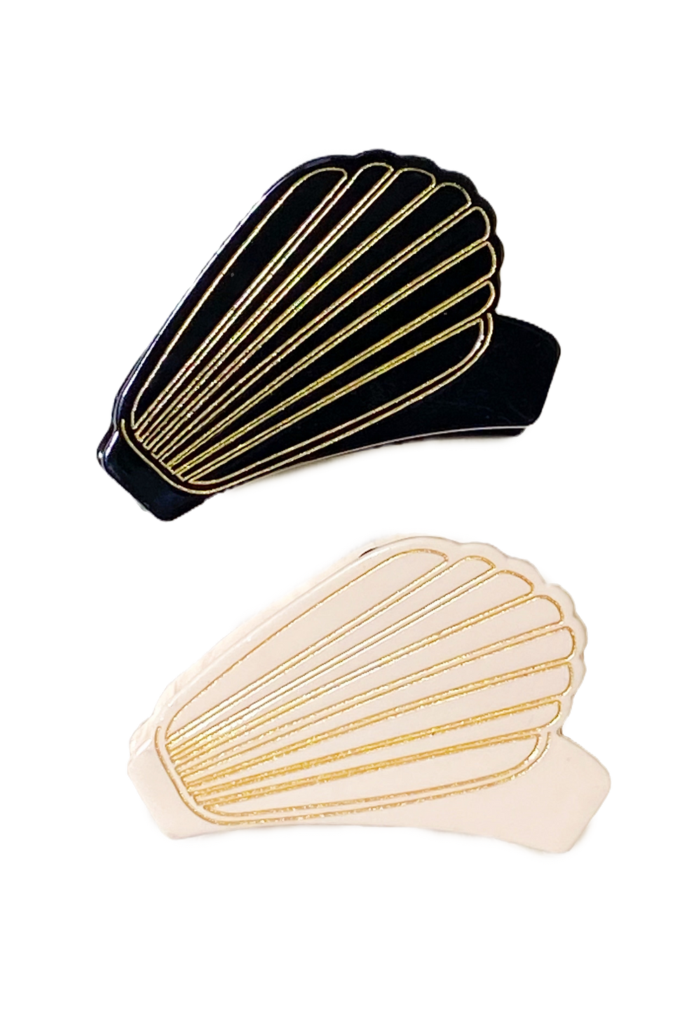 Ellison + Young Mermaid Shell Hair Claw Clip