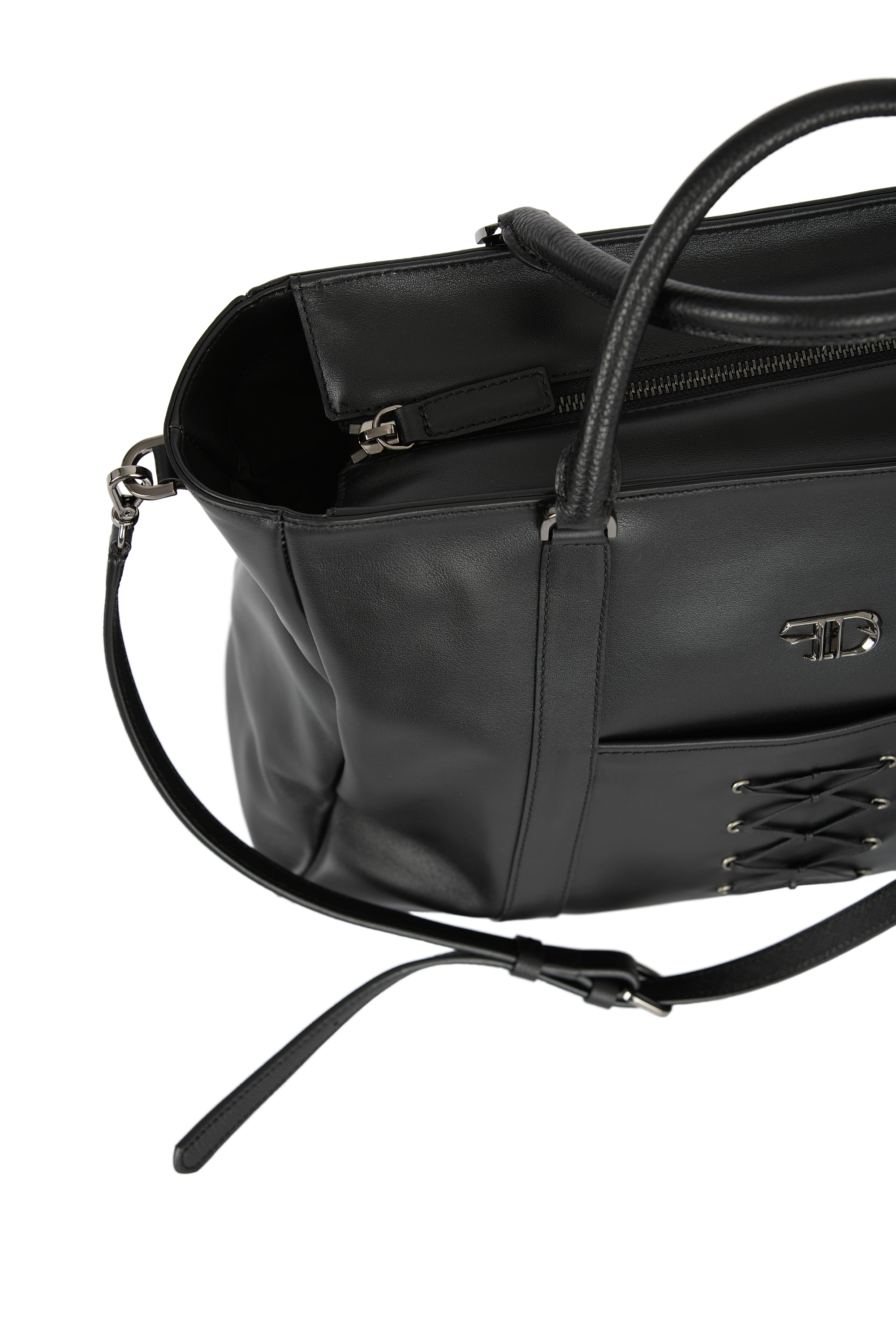 Furthest Death General Bag Black Leather Tote Bag