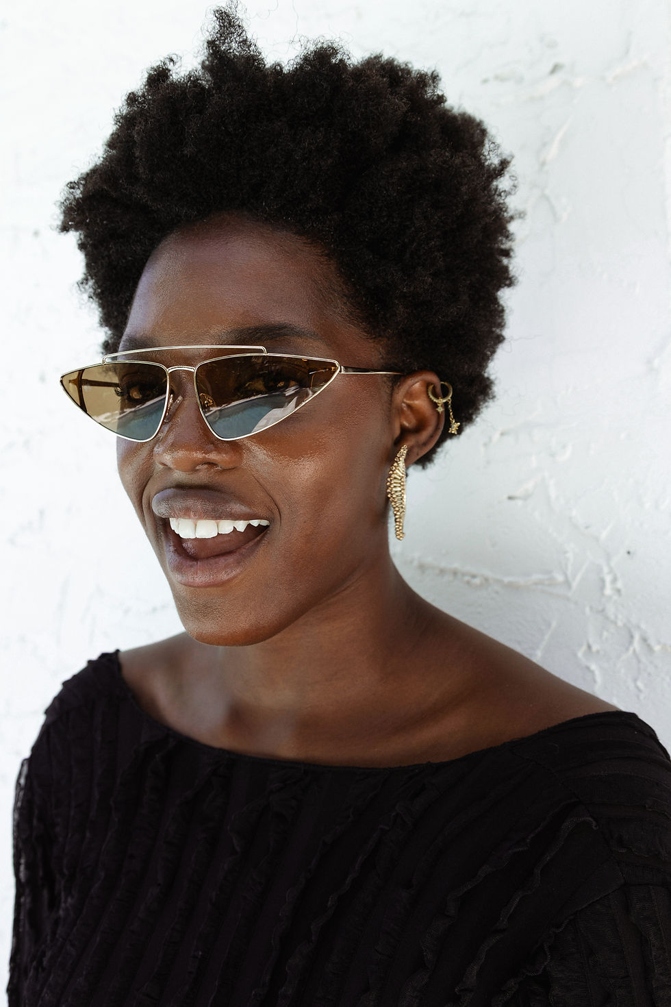 Thumbnail: Cramilo Eyewear Cohasset S3007 Retro Cat Eye Sunglasses