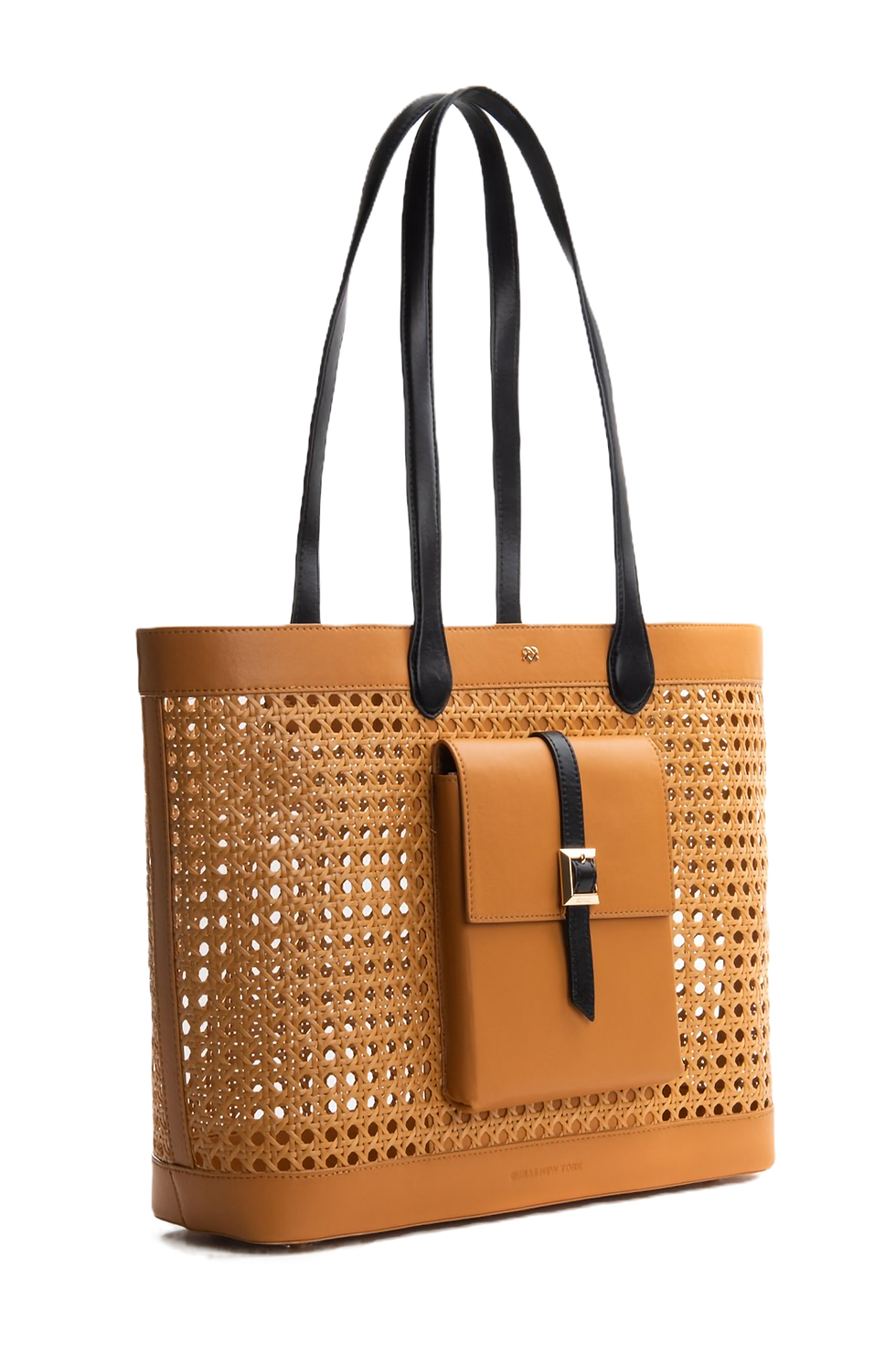 GUNAS NEW YORK St. Tropez - Tan Straw Tote