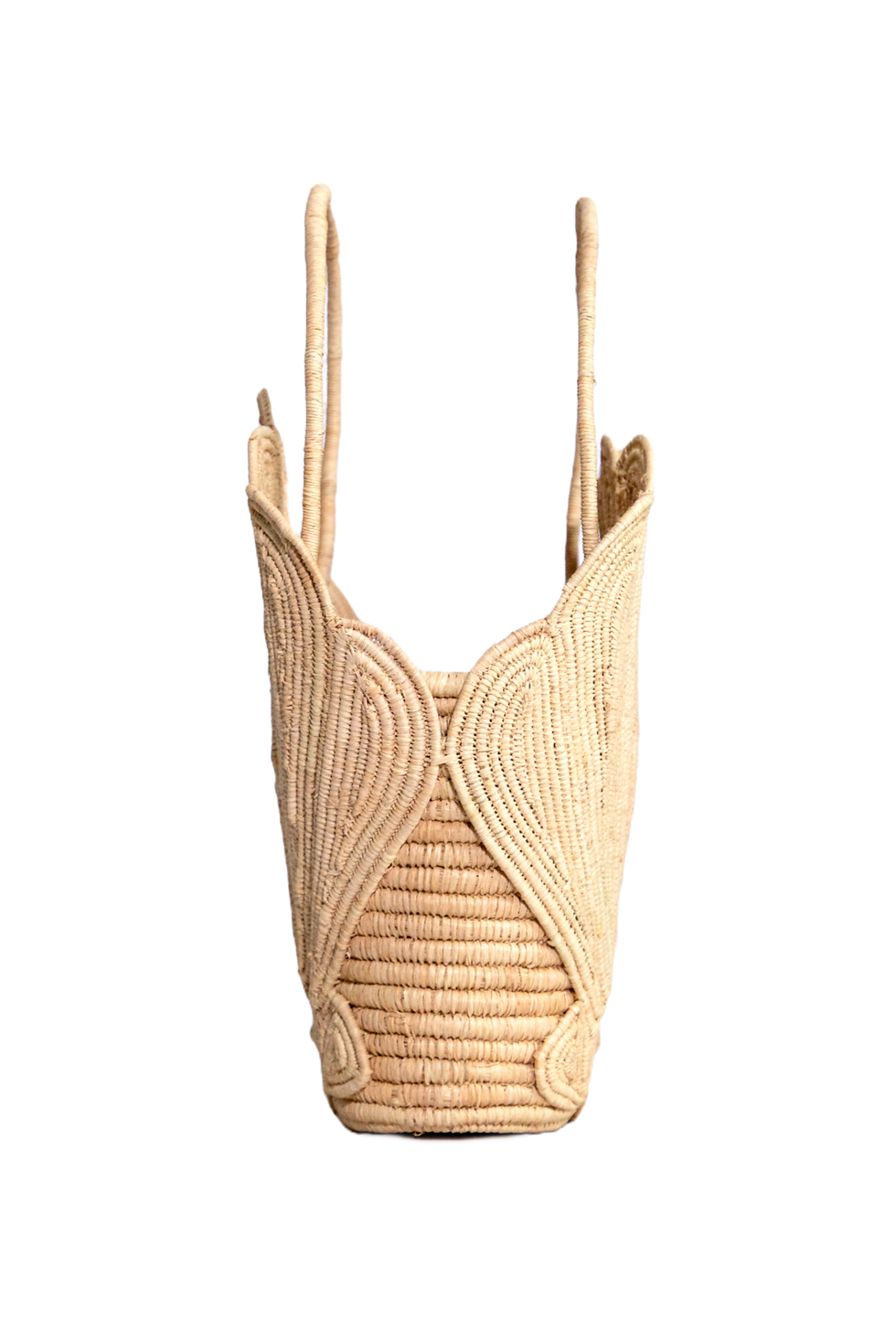 Thumbnail: II "Venus" Natural Raffia Seashell Beach Tote Bag