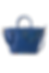 Bellorita Butterfly Top Handle Tote in Blue