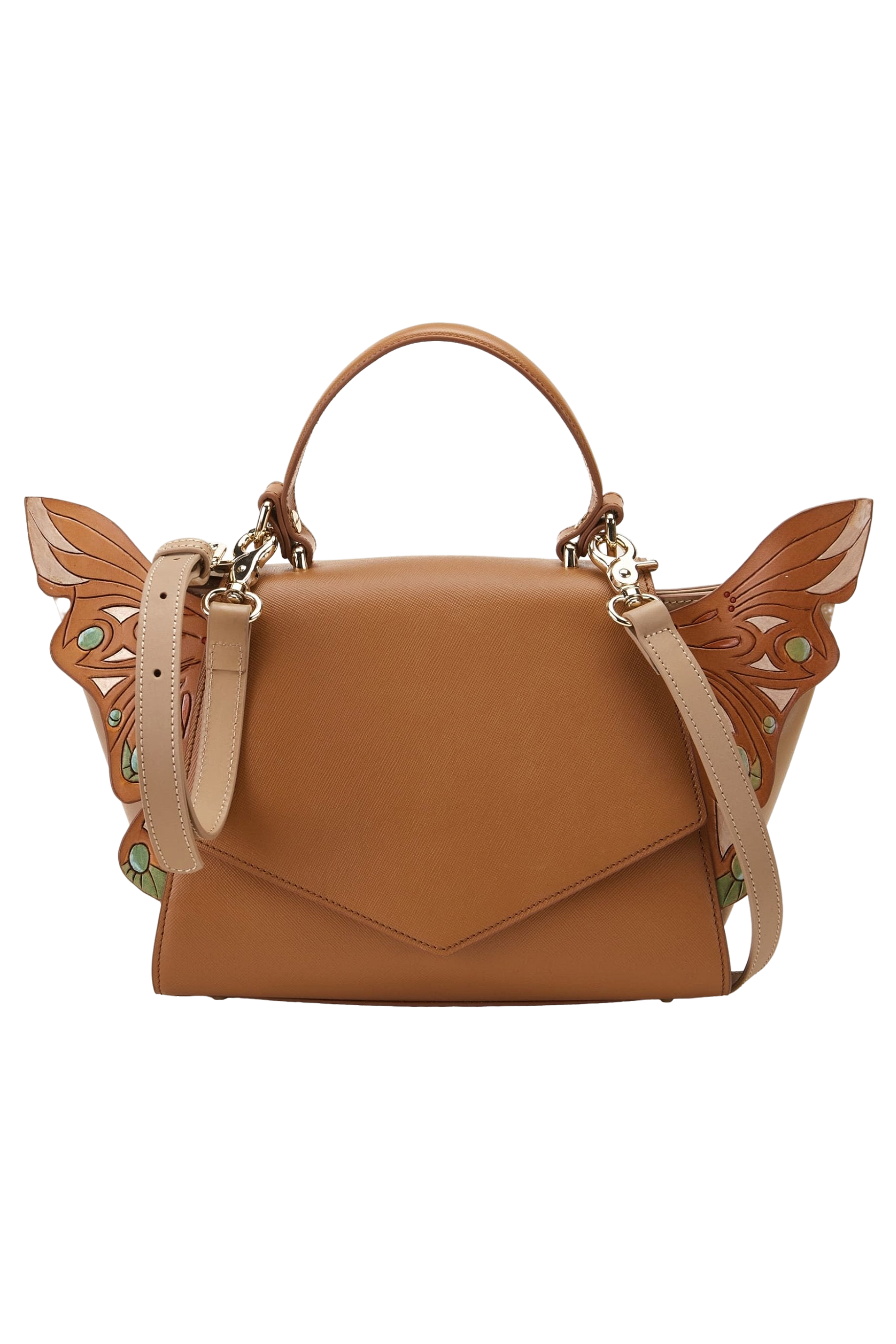 Bellorita Wings Brown Satchel Bag
