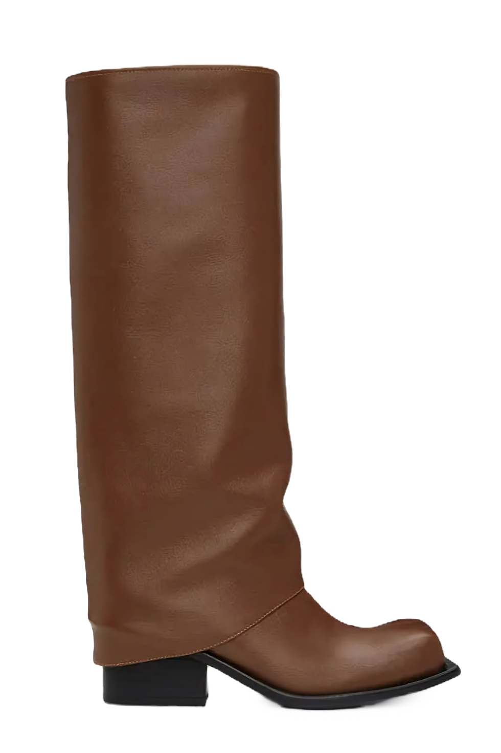 Marigold Shadows Baddie Barrel Boot - Brown