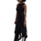 Thumbnail: Metamorphoza Black Dress With Cutout Hem