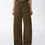 Thumbnail: Firelady Fur  "Weiss Love Letter"  Linen Double Waistband Pants