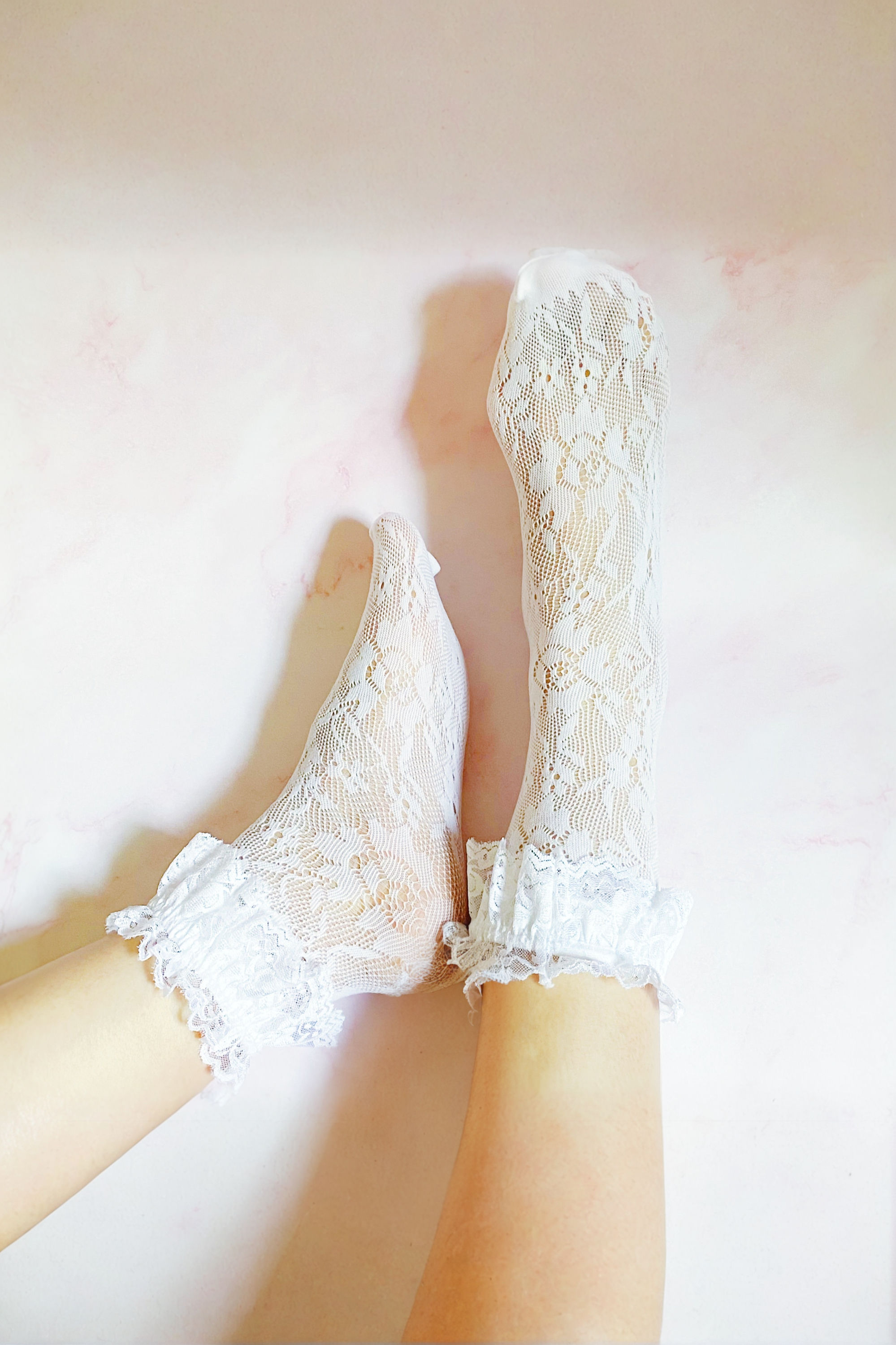 Ellison + Young 80's Lace Socks Set of 2 Pairs