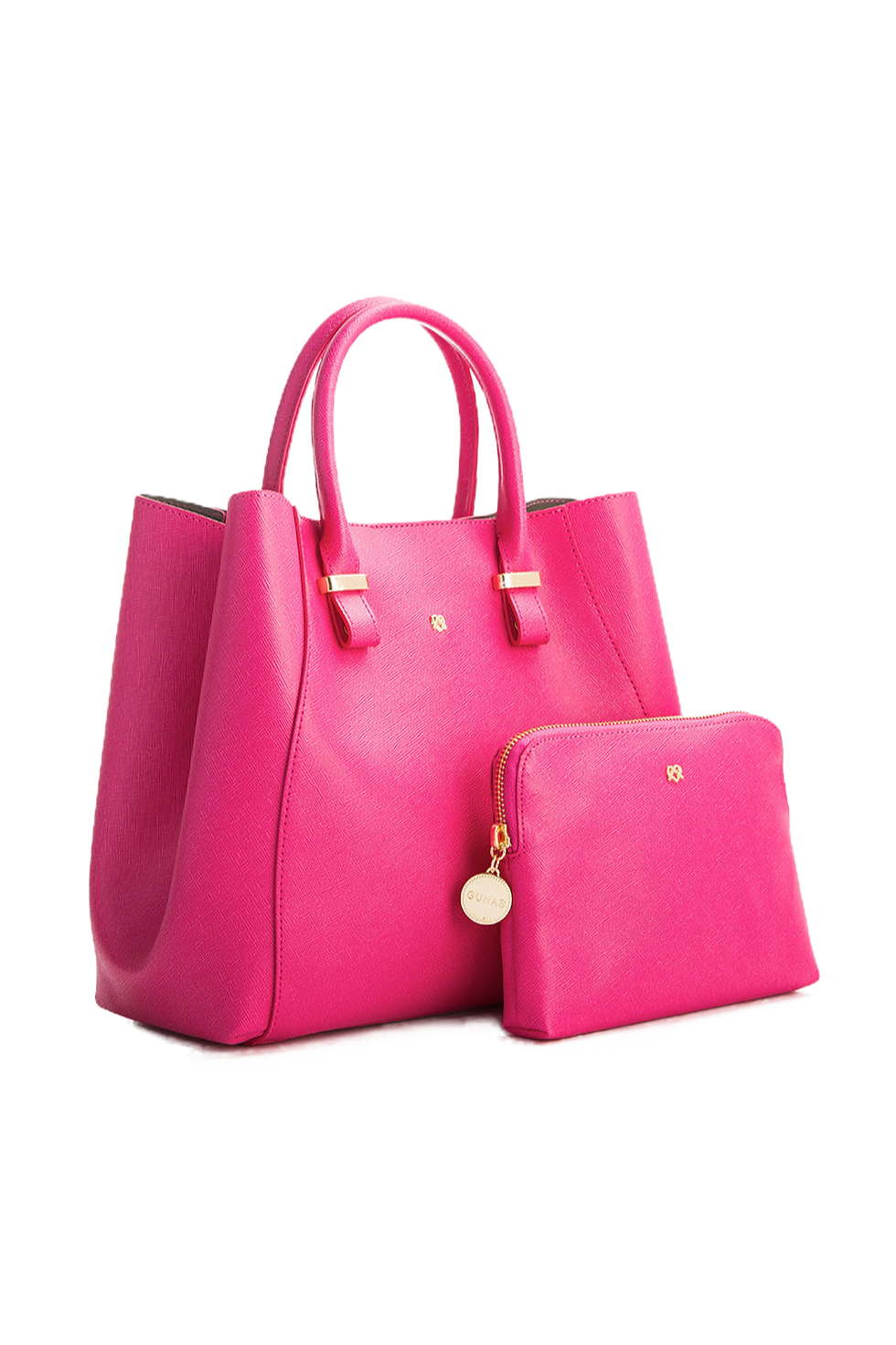 GUNAS NEW YORK Jane Satchel Tote Bag  - Pink