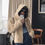Thumbnail: Fireladyfur “Bad Boy” Hooded Merino Sheepskin Jacket