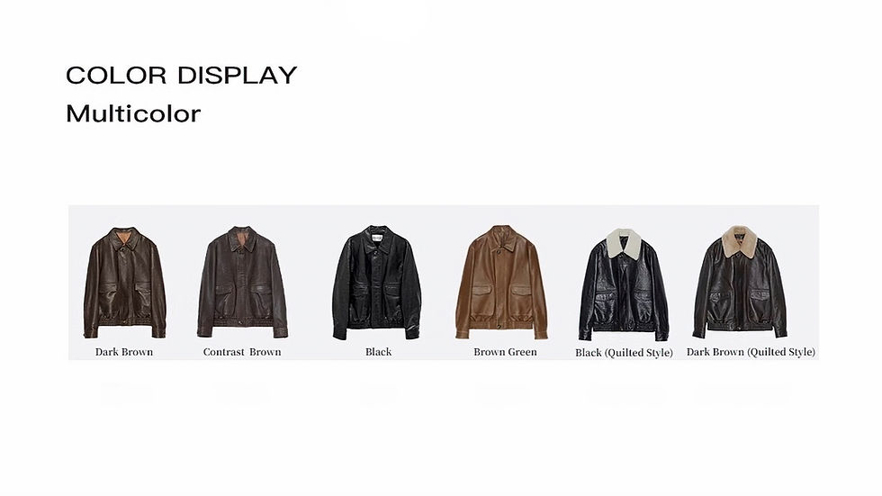 Thumbnail: Firelady Fur “South City Old Lane” Vintage Aviator Leather Jacket Brown