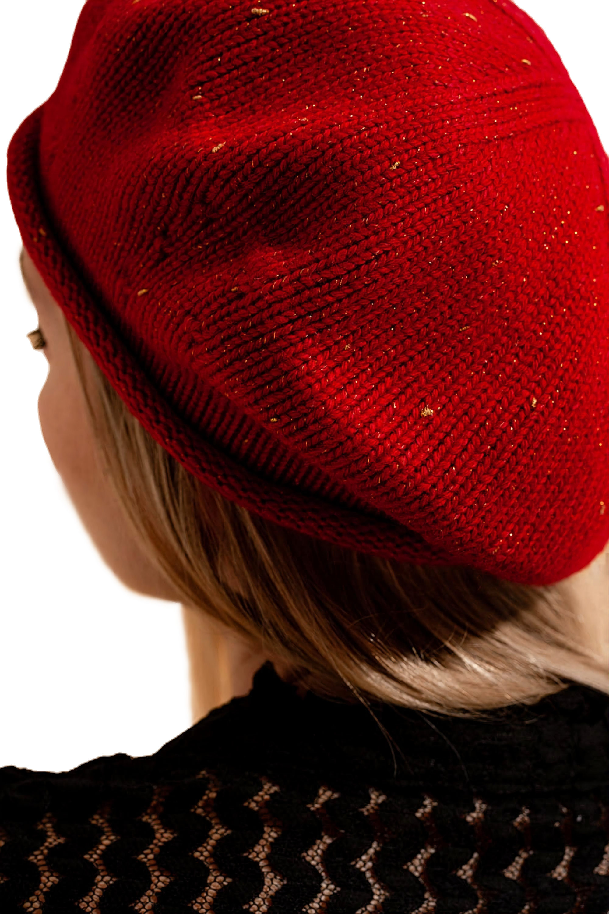 Q2 Wool Beret in Red