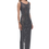 Thumbnail: Maro Crystal Embellished Mesh Maxi Dress Black