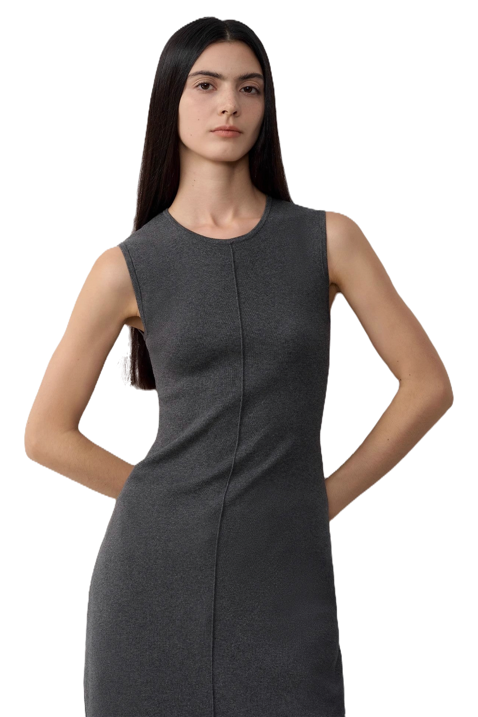 Thumbnail: Firelady Fur "Island Letters" Limited Edition Merino Wool Knit Dress