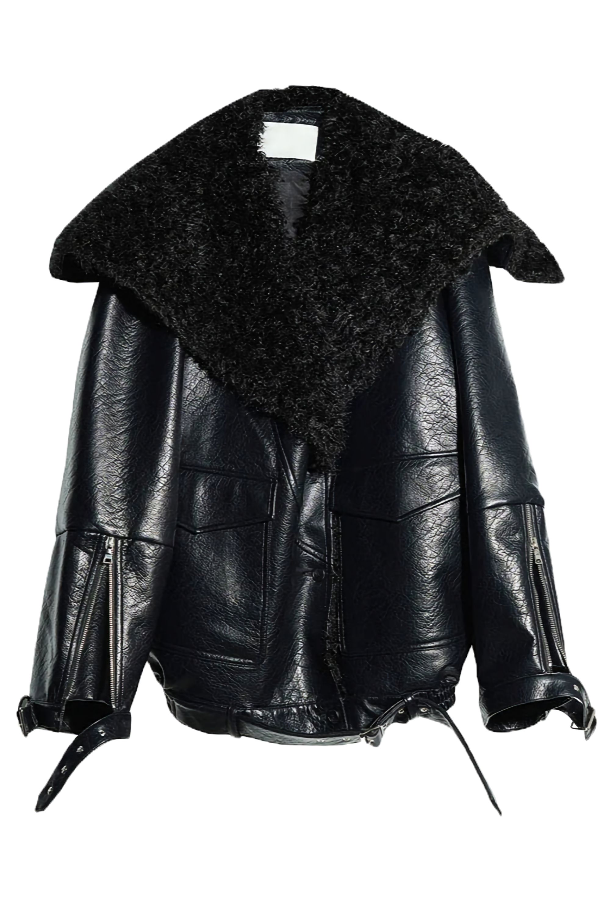 Marigold Shadows Pumaba Fuzz Motorcycle Jacket