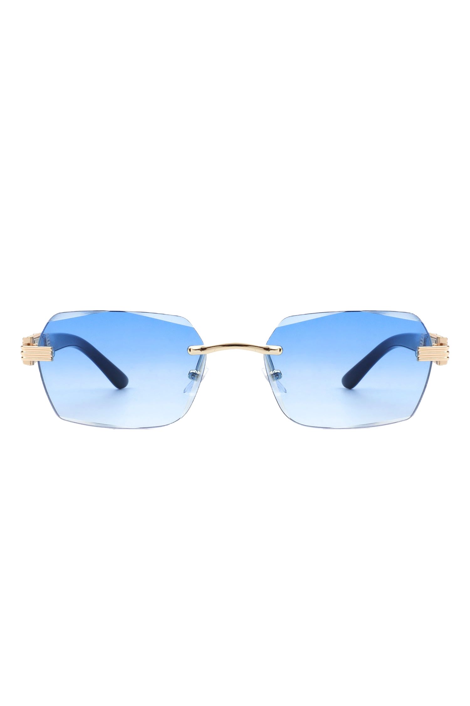 Cramilo Eyewear Rimless Square Sunglasses