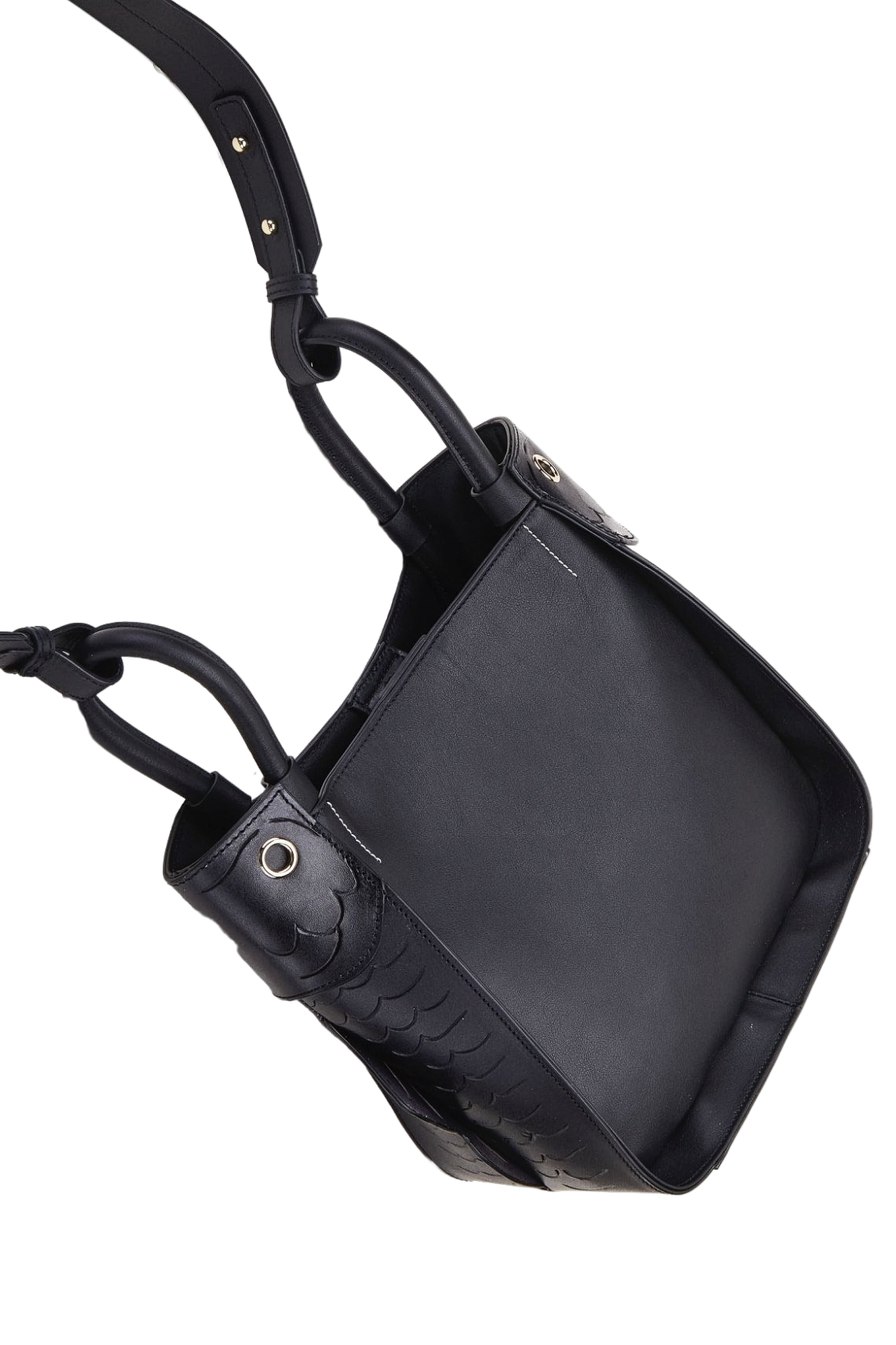 Bellorita Carp Leather Bag - Black