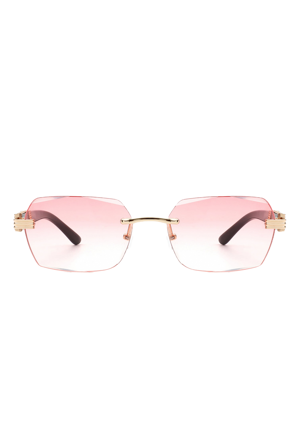 Thumbnail: Cramilo Eyewear Rimless Square Sunglasses