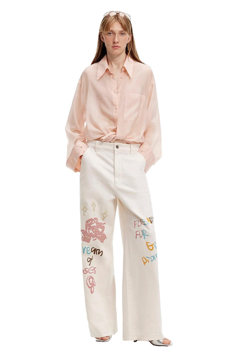 Firelady Fur “Hazy Spring” Wave Relaxed Cupro-Amino Sun-Proof Shirt