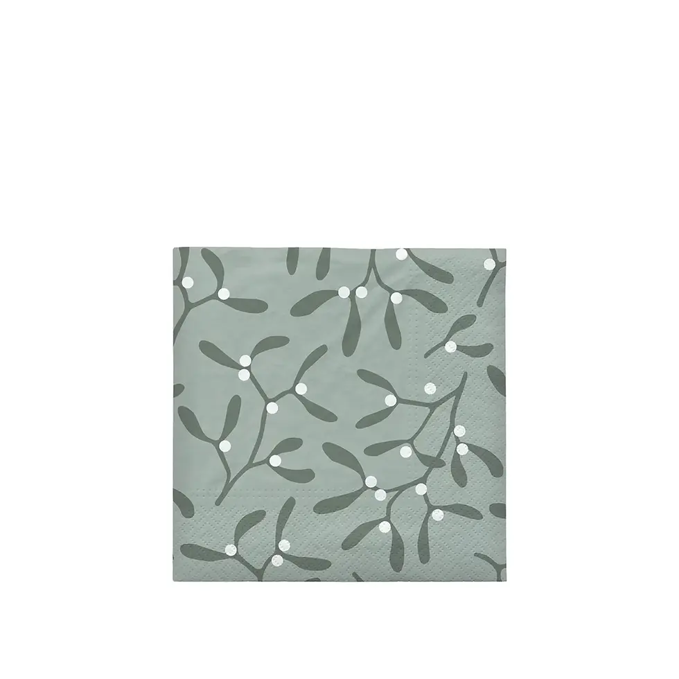 Mistletoe Papierserviette 33x33 cm 20er-Pack