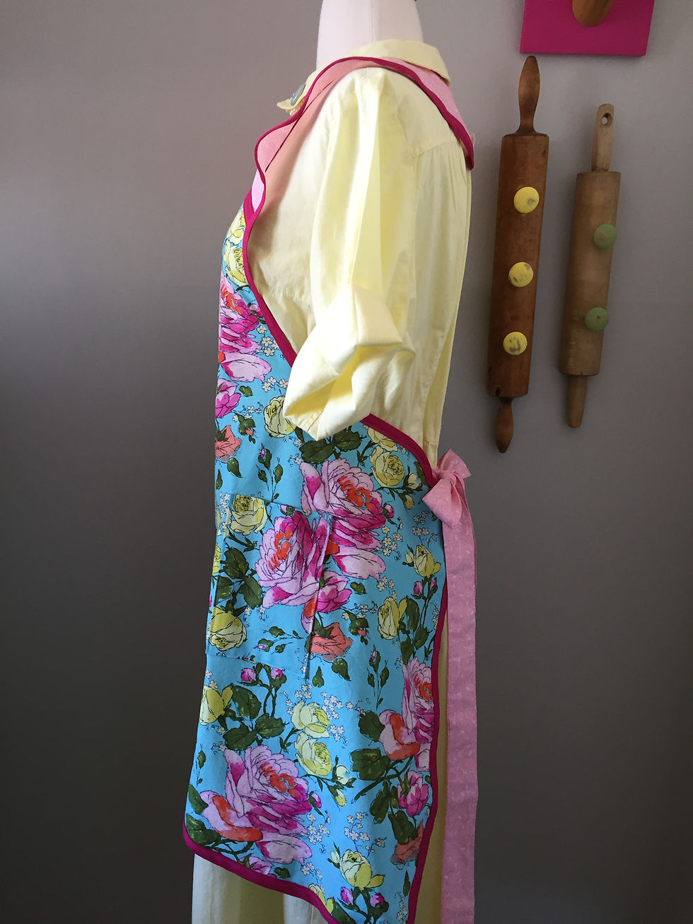 Thumbnail: Retro Apron Bloom 1940's Style Apron