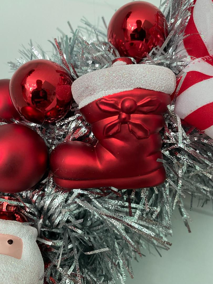 Thumbnail: Retro Kitsch Christmas Wreath #2