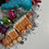 Thumbnail: Santa Head Pirate Toys Retro Kitsch Christmas Wreath