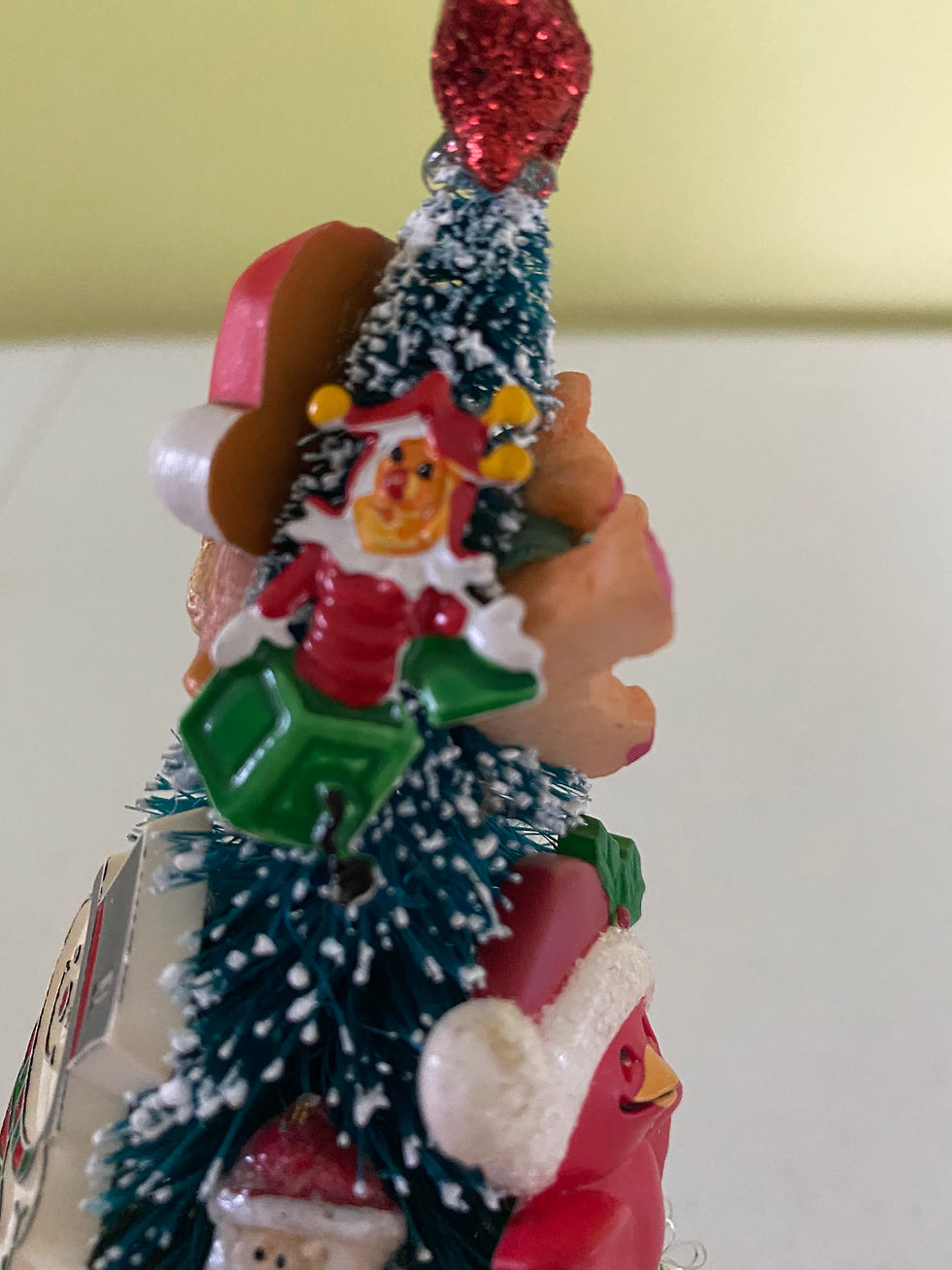Thumbnail: Vintage Santa Boot Christmas Centerpiece