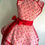 Thumbnail: Cherry Gingham Retro Circle Skirt Apron