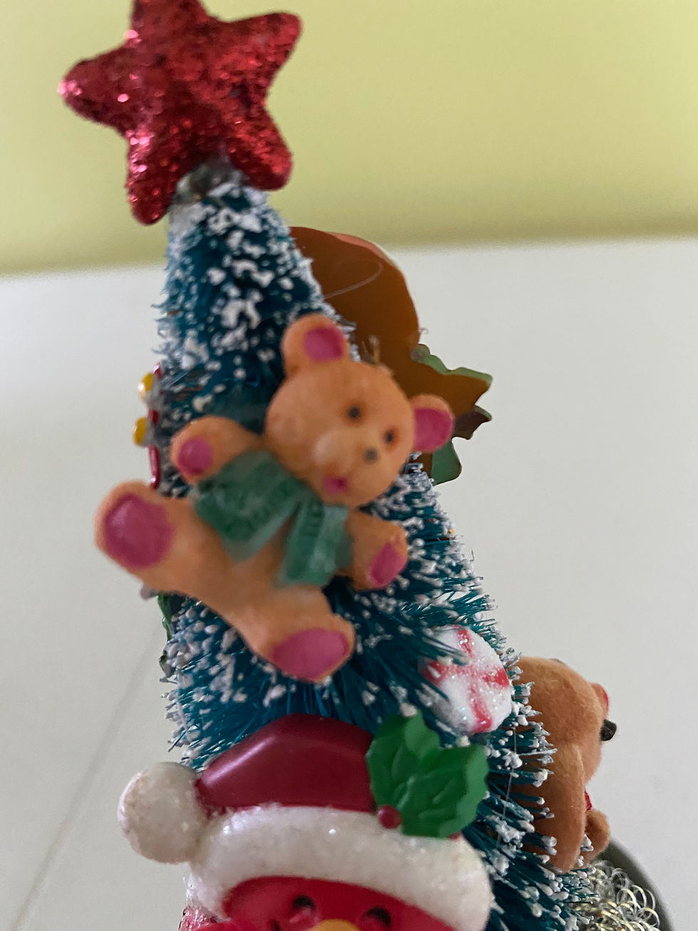 Thumbnail: Vintage Santa Boot Christmas Centerpiece
