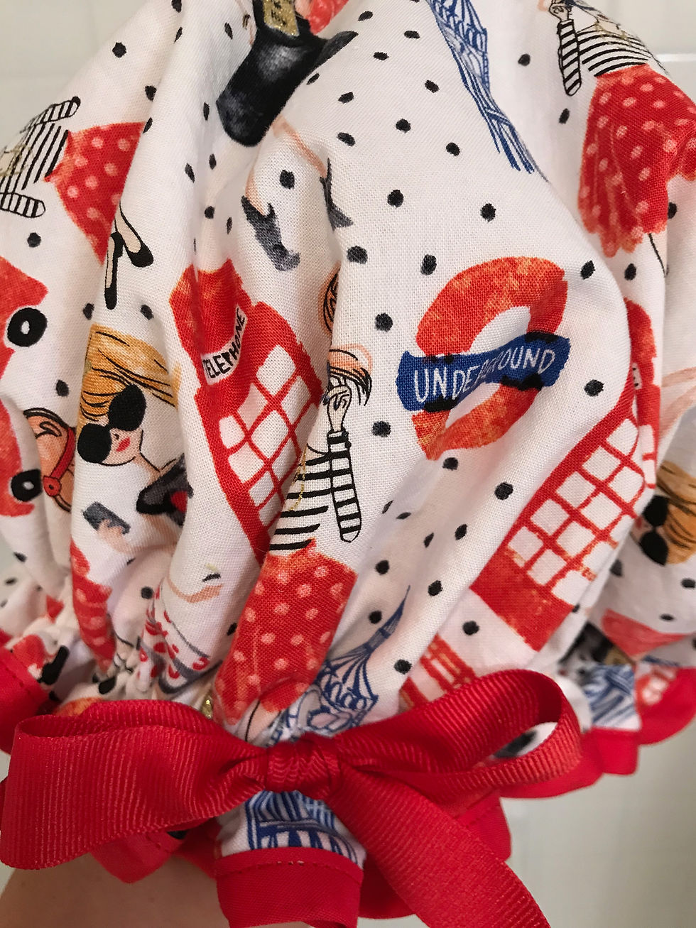 Thumbnail: Women's Shower Cap London Calling