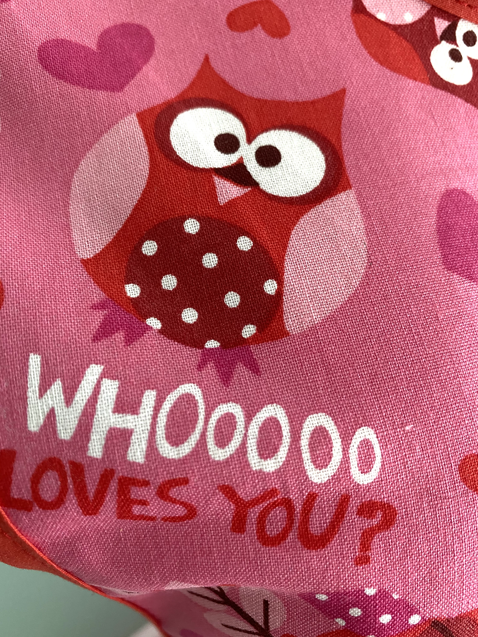 Thumbnail: Who Loves You Owl Circle Skirt Retro Apron