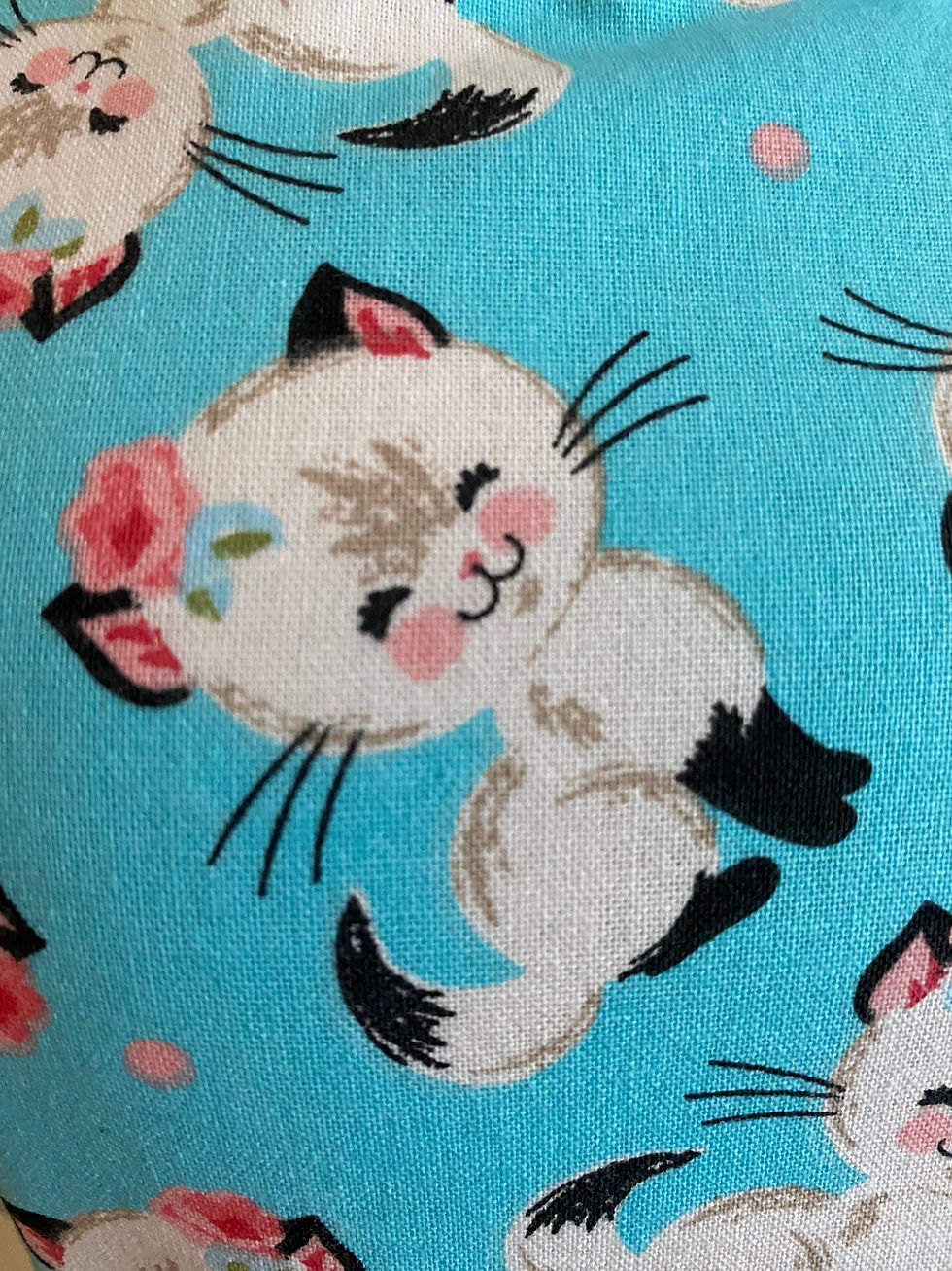 Thumbnail: Smiling Kitty Retro Apron