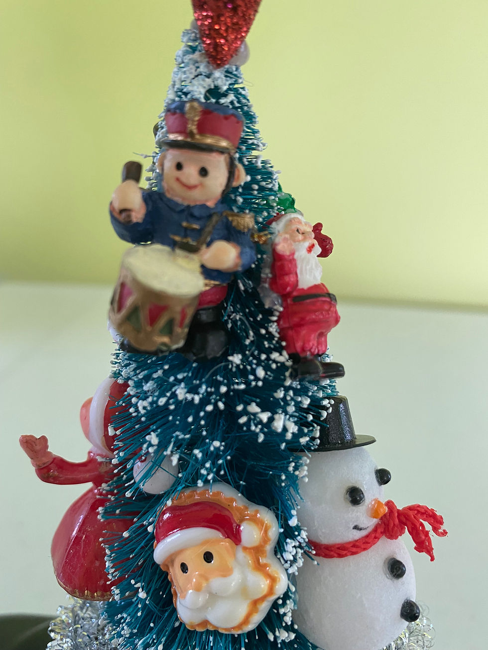Thumbnail: Vintage Santa Boot Christmas Centerpiece #2