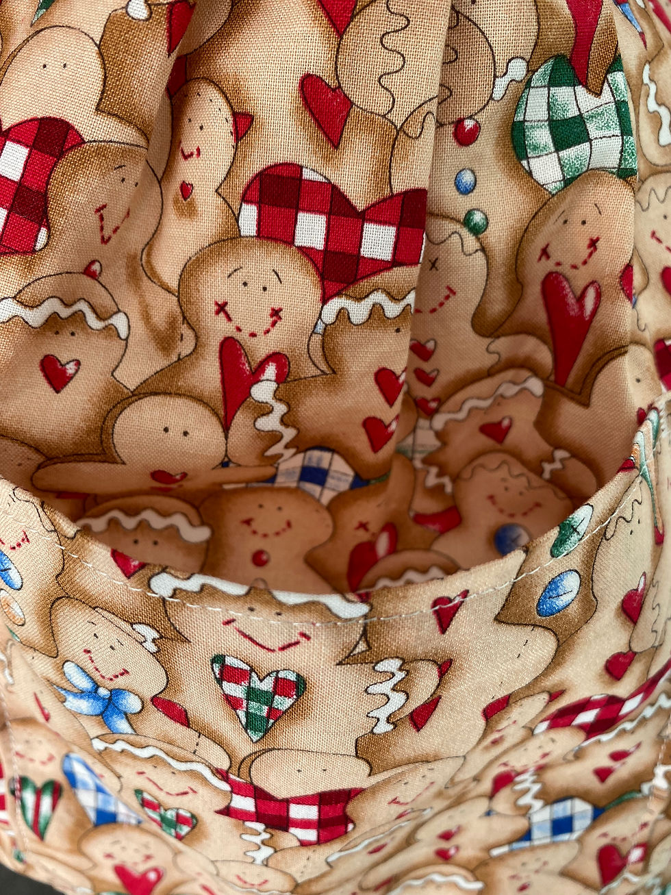 Thumbnail: Gingerbread Memories Christmas Retro Apron