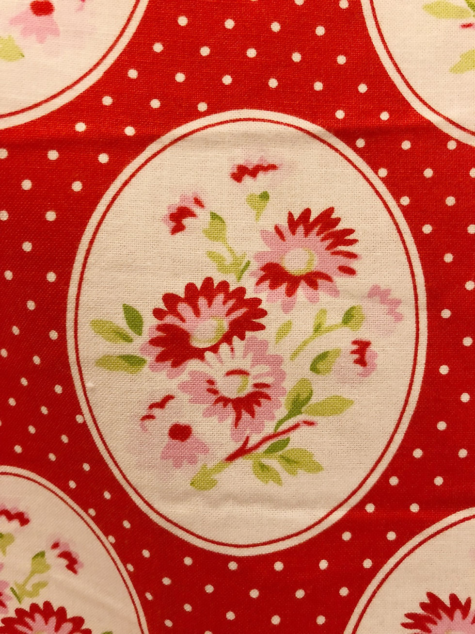 Thumbnail: Floral Portraits A-Line Retro Apron