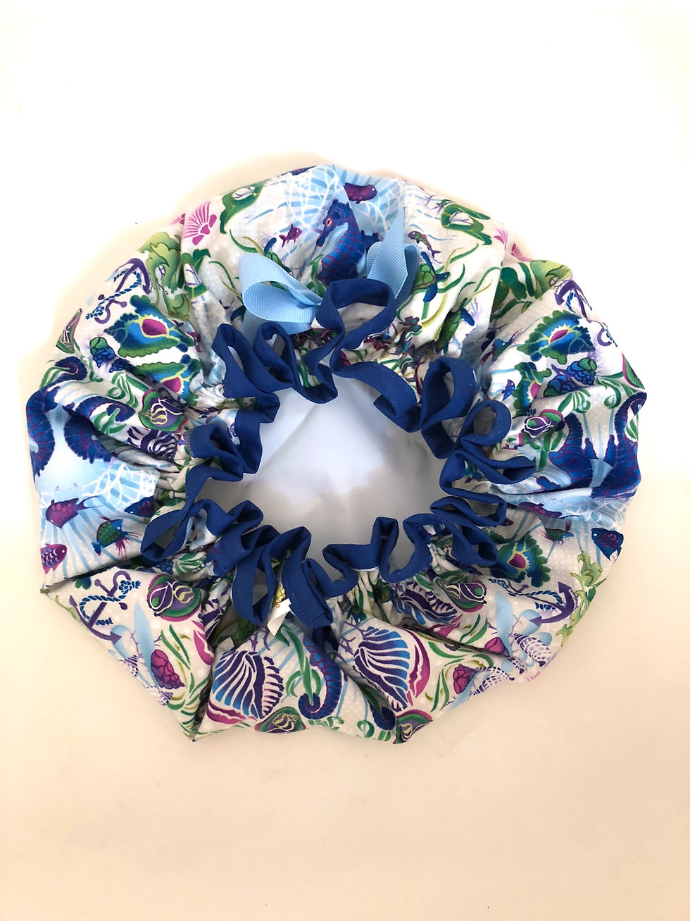 Thumbnail: Women's Shower Cap Ruffled "Under the Sea"