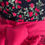 Thumbnail: Romantic Roses Red and Black #2 Circle Skirt