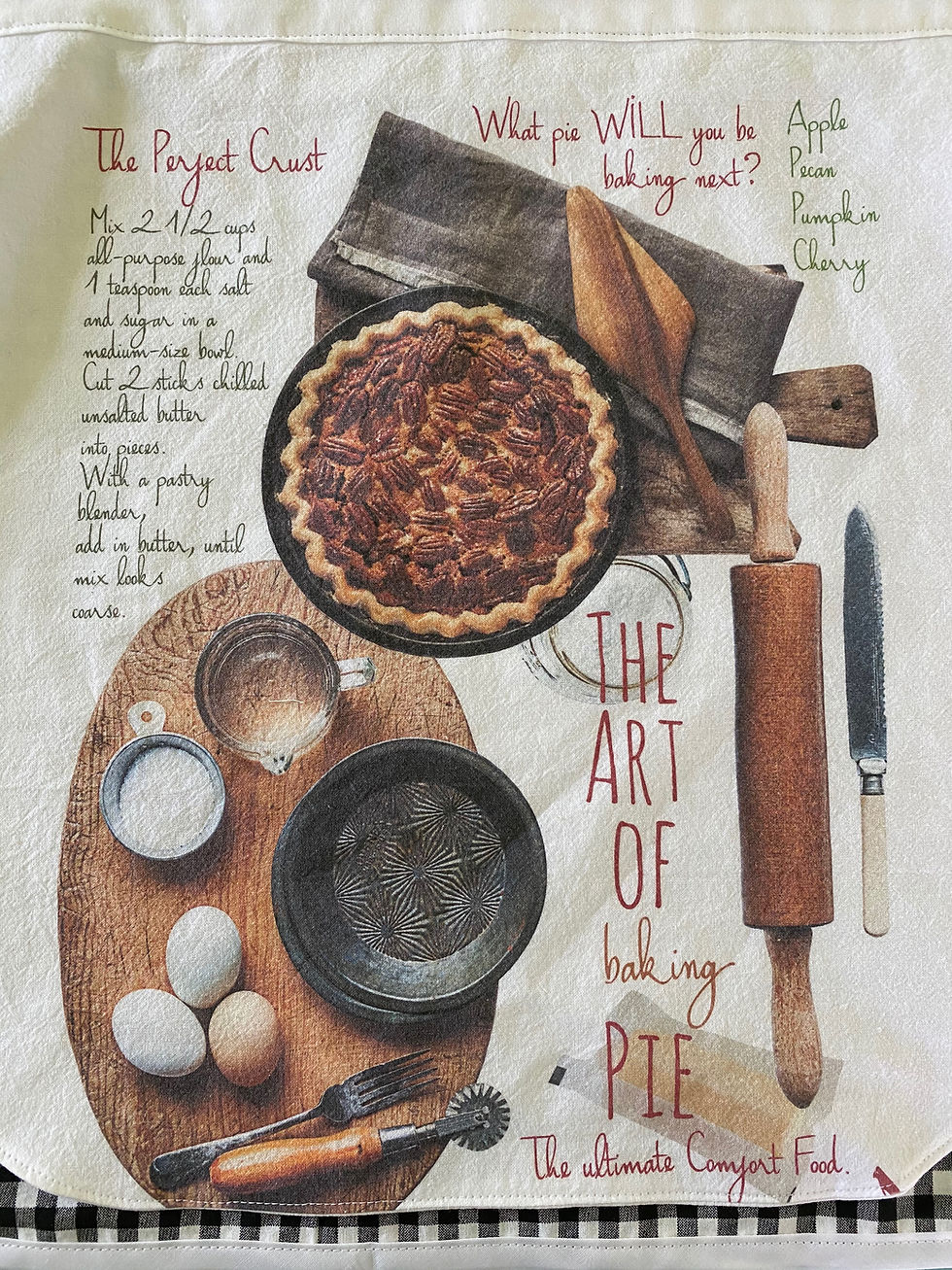 Thumbnail: The Art of Pie Baking Retro Apron