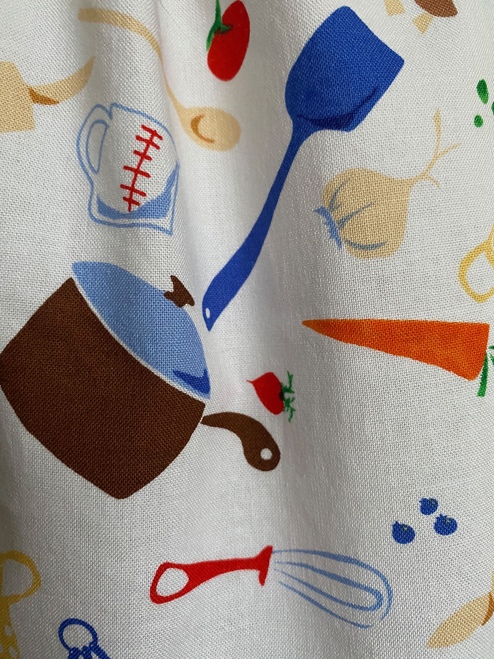 Thumbnail: Measure Life Tea Towel Retro Apron