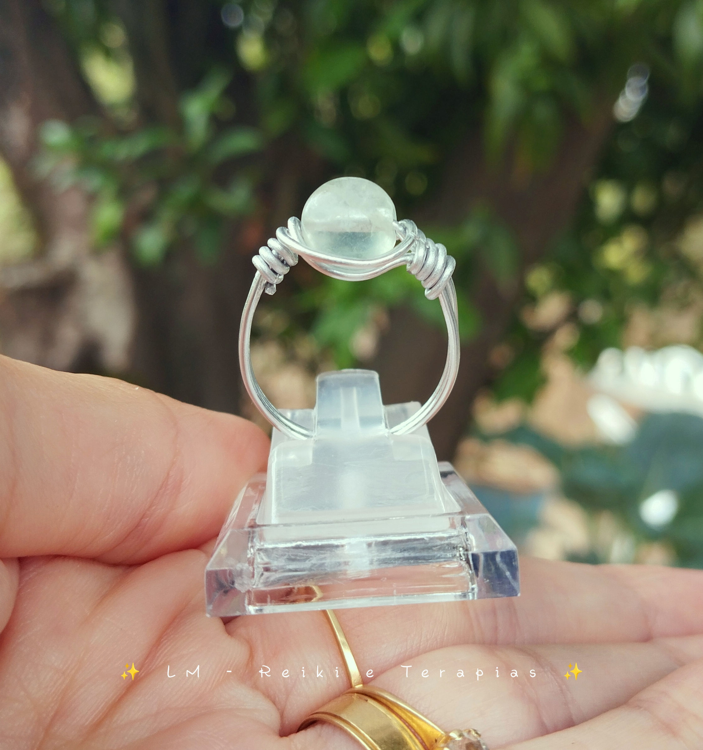 FLUORITE - Anel terapêutico (therapeutic ring)