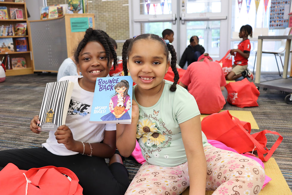 5,500+ students are taking home books for keeps to read this summer